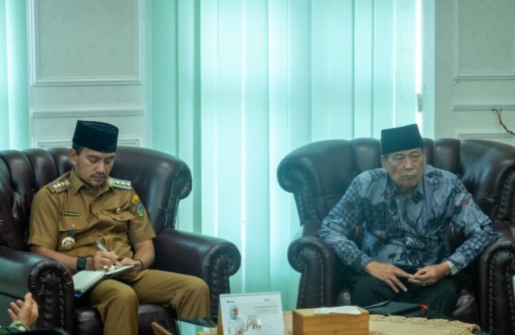Iman Irdian Saragih Terima Audensi Pengurus MUI Tebing Tinggi