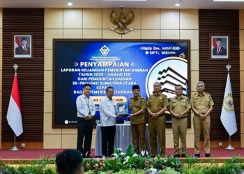 Walikota Tebingtinggi Iman Irdian Saragih : Penyampaian LKPD 2025 Ke BPK RI, Bukti Keseriusan Pengelolaan Anggaran Daerah