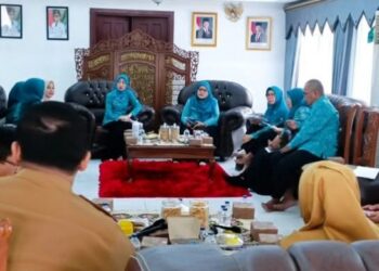 Matangkan Persiapan Supervisi Hari Kesatuan Gerak 2026, TP PKK Kota Tebingtinggi Gelar Rapat Kerja