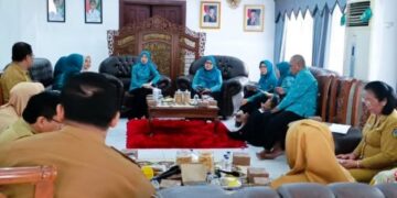 Matangkan Persiapan Supervisi Hari Kesatuan Gerak 2026, TP PKK Kota Tebingtinggi Gelar Rapat Kerja