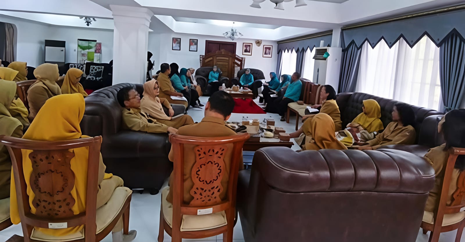 Matangkan Persiapan Supervisi Hari Kesatuan Gerak 2026, TP PKK Kota Tebingtinggi Gelar Rapat Kerja - IMG 20260401 WA0013