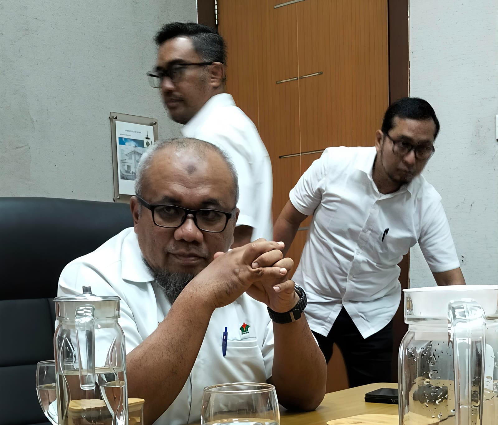 Pensiunan PTPN IV Palmco Unjukrasa Tuntut Uang Beras Di Kanpus Regional 2 Medan, Minta CEO DANANTARA Pecat Jatmiko - IMG 20260406 WA0009