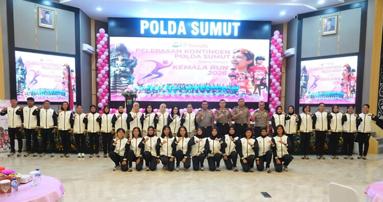 Kapolda Sumut Lepas Kontingen Kemala Run 2026 Ke Bali, Tekankan Sportivitas dan Soliditas Keluarga Besar Polri 2 Kapolda Sumut Lepas Kontingen Kemala Run 2026 Ke Bali, Tekankan Sportivitas dan Soliditas Keluarga Besar Polri