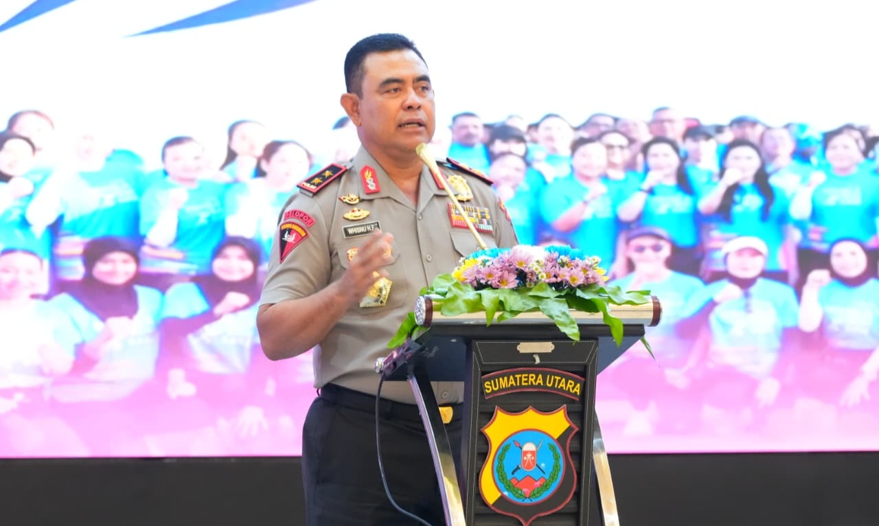 Kapolda Sumut Lepas Kontingen Kemala Run 2026 Ke Bali, Tekankan Sportivitas dan Soliditas Keluarga Besar Polri - IMG 20260415 WA0023