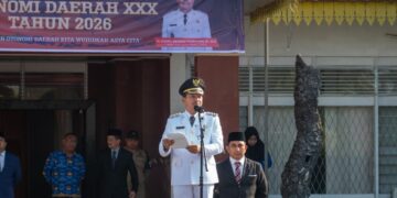 Otonomi Daerah Merupakan Instrumen Percepat Pemerataan Pembangunan, Walikota H. Iman Irdian Saragih Pimpin Upacara Harotda Ke-30 Di Tebingtinggi