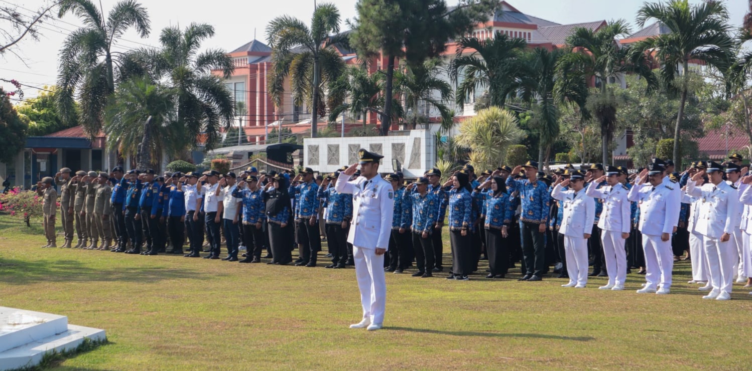 Otonomi Daerah Merupakan Instrumen Percepat Pemerataan Pembangunan, Walikota H. Iman Irdian Saragih Pimpin Upacara Harotda Ke-30 Di Tebingtinggi - IMG 20260429 WA0013