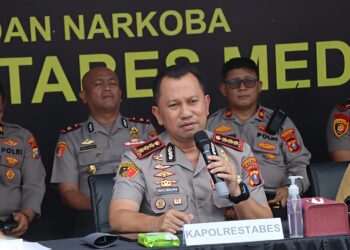 Polrestabes Medan Gulung 290 Pelaku Kejahatan, 19 Dihadiahi Timah Panas