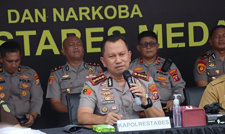 Polrestabes Medan Gulung 290 Pelaku Kejahatan, 19 Dihadiahi Timah Panas