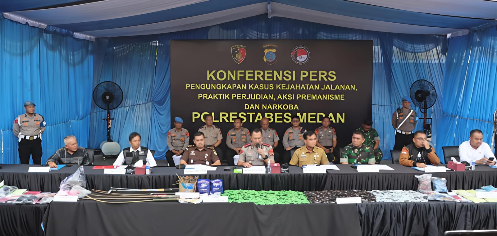Polrestabes Medan Gulung 290 Pelaku Kejahatan, 19 Dihadiahi Timah Panas - IMG 20260506 WA0001