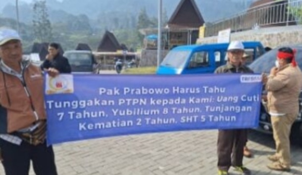 Rp. 255 Milyar Uang SHT Purnakarya Ex PTPN VIII Belum Dibayarkan Direksi PTPN I SupportingCo, Pensiunan Desak Dirut Holding Ambil Alih - IMG 20260509 WA0017