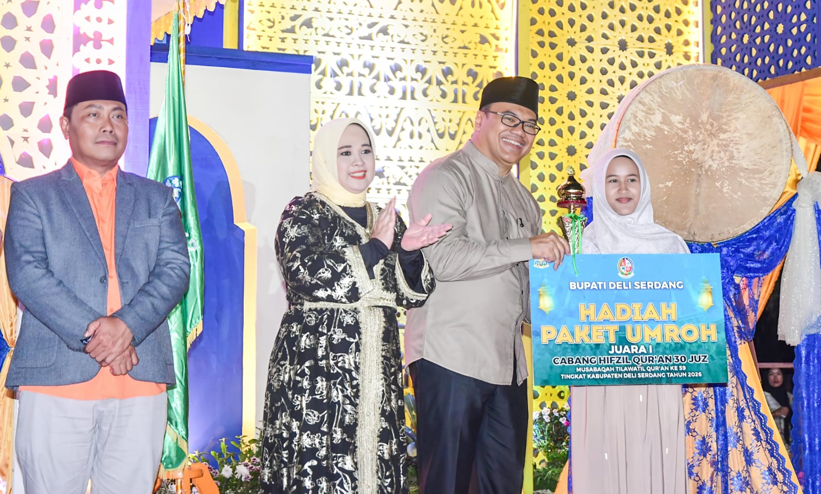 Bupati Asri Ludin Tambunan Tutup MTQ Ke-59 Tingkat Deliserdang, Tanjungmorawa Juara Umum - IMG 20260510 WA0005