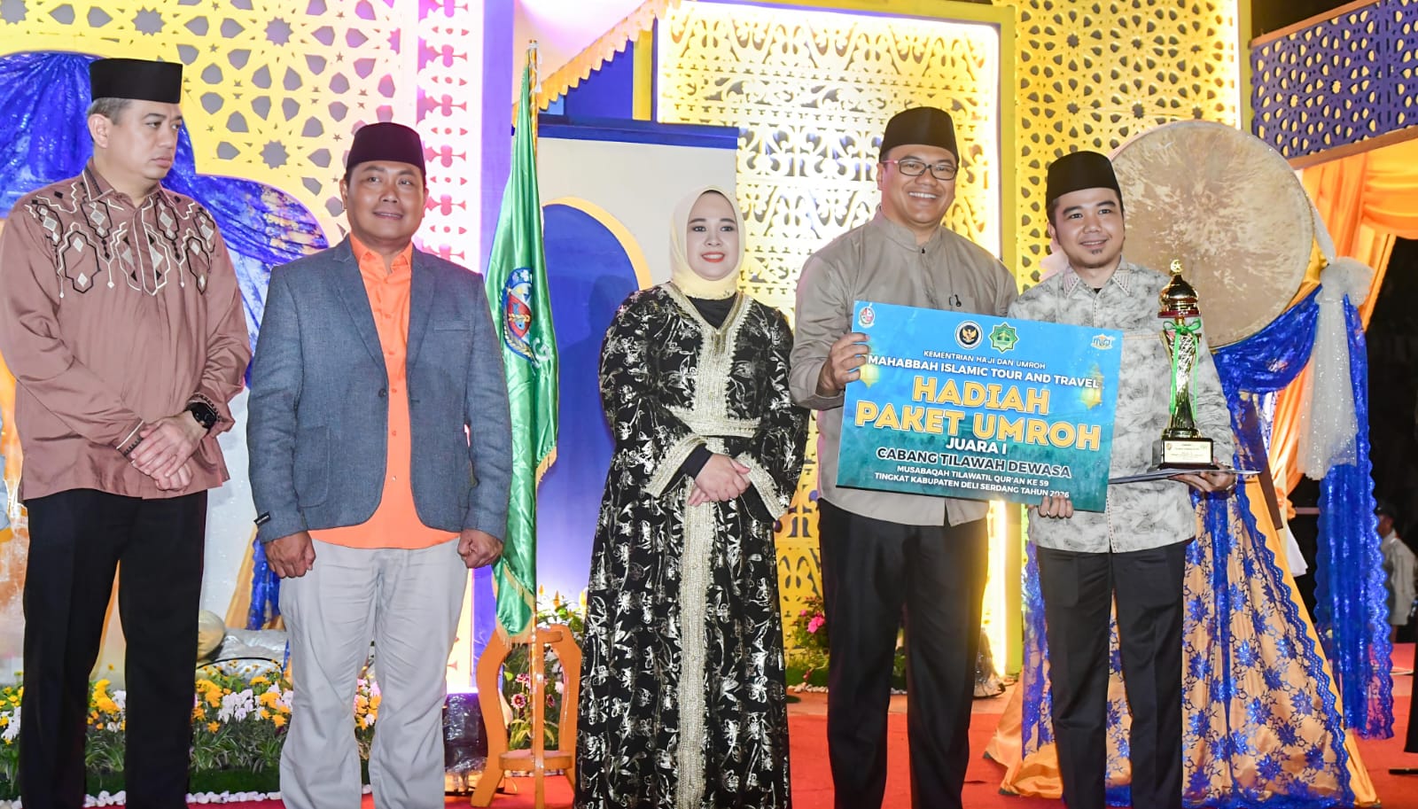 Bupati Asri Ludin Tambunan Tutup MTQ Ke-59 Tingkat Deliserdang, Tanjungmorawa Juara Umum - IMG 20260510 WA0006