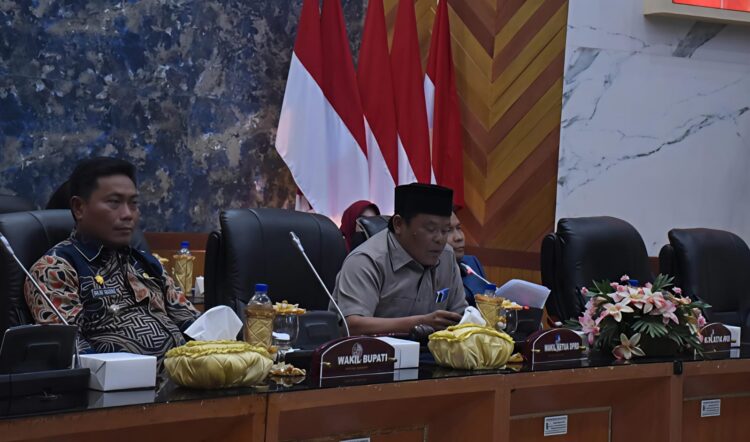 WAKIL BUPATI DELI SERDANG LOM LOM SUWONDO SAMPAIKAN PENJELASAN RANPERDA DI PARIPURNA DPRD 2 WAKIL BUPATI DELI SERDANG LOM LOM SUWONDO SAMPAIKAN PENJELASAN RANPERDA DI PARIPURNA DPRD