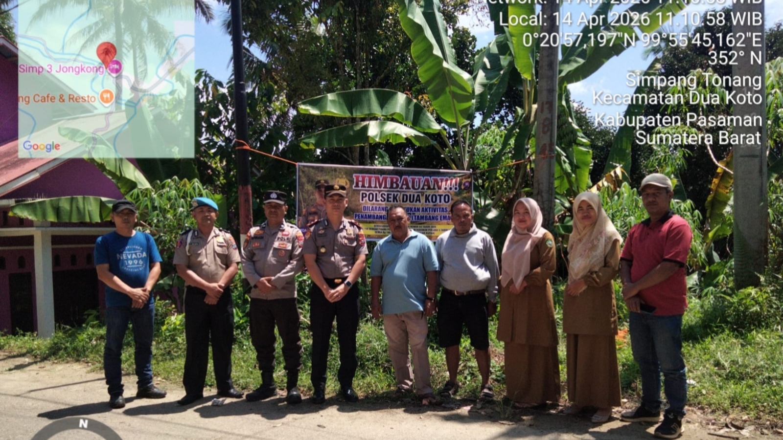POLSEK DUA KOTO PASANG BALIHO PENCEGAHAN "PETI", WUJUD KOMITMEN JAGA KAMTIBMAS DAN KELESTARIAN LINGKUNGAN 5 POLSEK DUA KOTO PASANG BALIHO PENCEGAHAN "PETI", WUJUD KOMITMEN JAGA KAMTIBMAS DAN KELESTARIAN LINGKUNGAN - IMG 20260521 WA0029