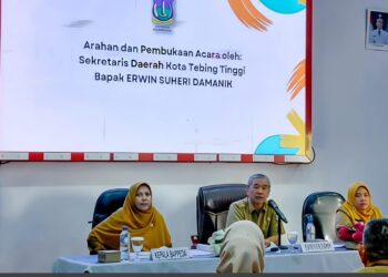 Rakor Germas 2026 Kota Tebing Tinggi, Sekdako Erwin Suheri Damanik : Jangan Jadikan Hanya Sebagai Slogan, OPD Harus Perkuat Aksi Nyata