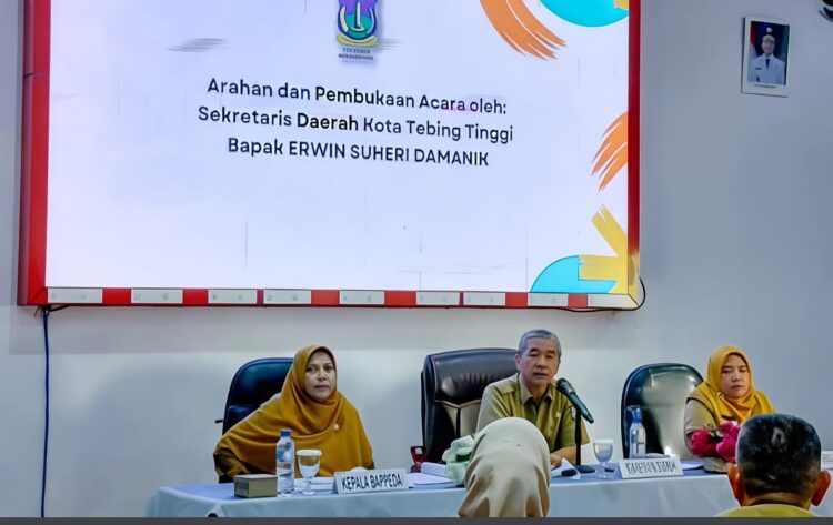 Rakor Germas 2026 Kota Tebing Tinggi, Sekdako Erwin Suheri Damanik : Jangan Jadikan Hanya Sebagai Slogan, OPD Harus Perkuat Aksi Nyata