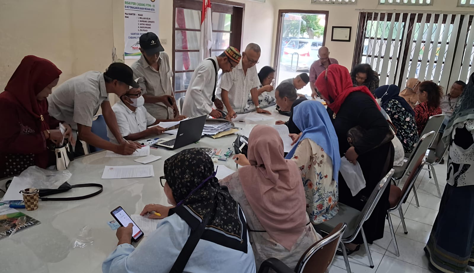 Pengurus Cabang P3RI Regional I Medan, Adakan Pendataan Pensiunan Dan Sosialisasi Penerimaan Uang Beras, Sudah Terdata 5000 Orang - IMG 20260527 WA0006