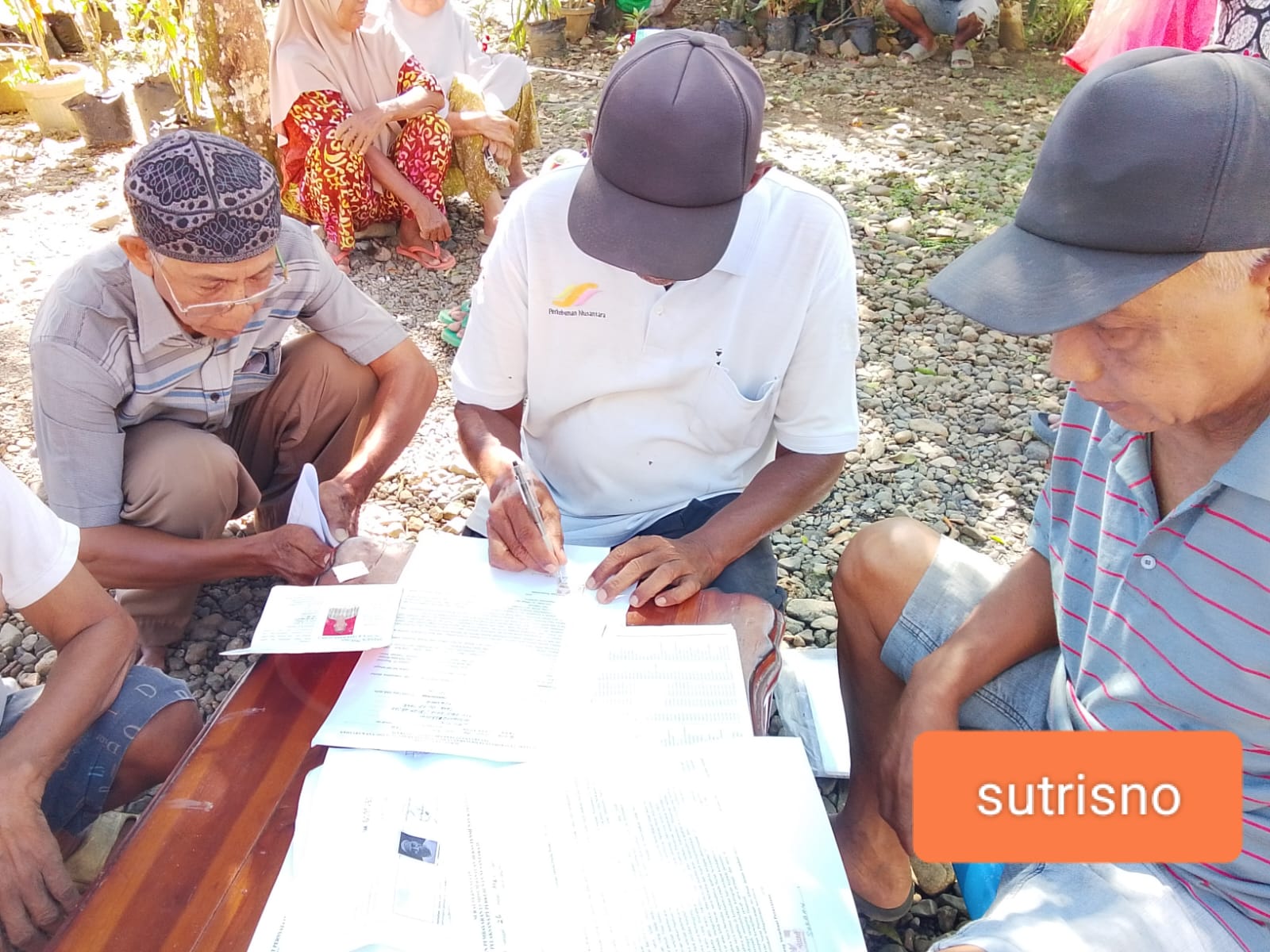 Pengurus P3RI Ranting Hapesong Dan Batangtoru Lakukan Sosialisasi Dan Pendataan Pensiunan Penerima Lumpsum Bantuan Uang Beras, Sudah Teken 90 Persen - IMG 20260528 WA0005