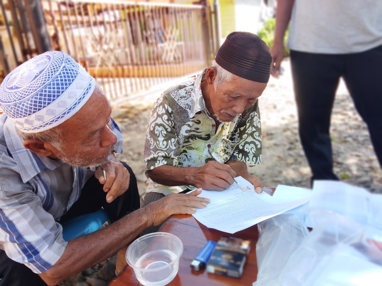Pengurus P3RI Ranting Hapesong Dan Batangtoru Lakukan Sosialisasi Dan Pendataan Pensiunan Penerima Lumpsum Bantuan Uang Beras, Sudah Teken 90 Persen - IMG 20260528 WA0006
