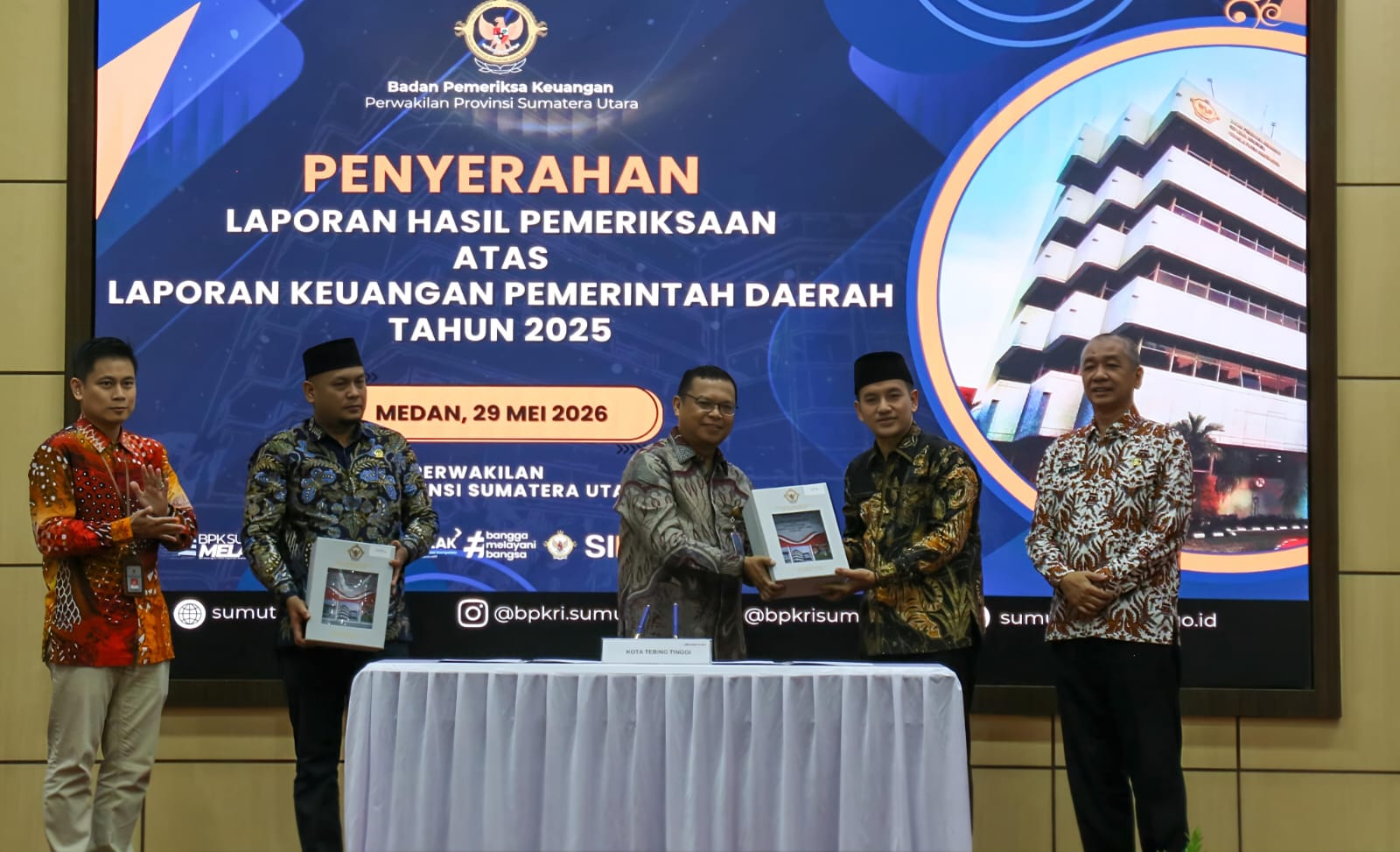 Delapan Kali Berturut-turut Raih Opini WTP Dari BPK, Wali Kota Tebing Tinggi : Jadikan Motivasi Pembangunan Kota Lebih Baik - IMG 20260530 WA0006