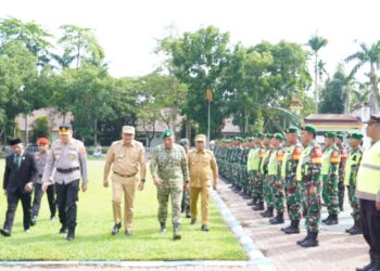 JELANG PILKADES SERENTAK, Bupati Asri Ludin Tambunan : Aparat Keamanan Agar Bertindak Profesional Dan Humanis