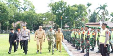 JELANG PILKADES SERENTAK, Bupati Asri Ludin Tambunan : Aparat Keamanan Agar Bertindak Profesional Dan Humanis