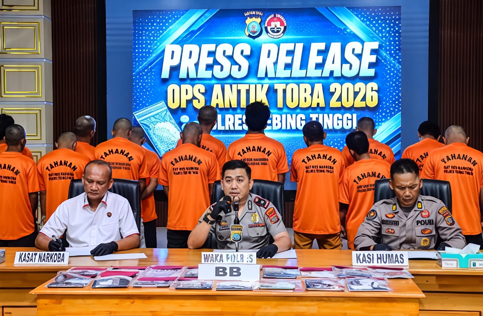 OPSTIK TOBA 2026 POLRES TEBING TINGGI, Ungkap 19 Kasus Narkotika Dan Razia Tempat Hiburan Malam - IMG 20260604 WA0023
