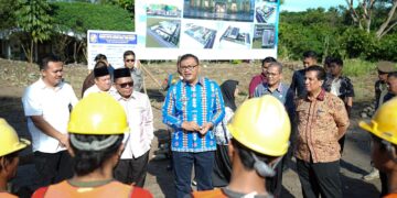 Bupati Deli Serdang Asri Ludin Tambunan Apresiasi Pembangunan Kantor Desa Marindal II, Berbasis Swadaya Masyarakat