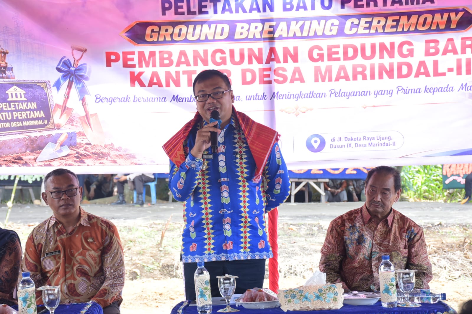 Bupati Deli Serdang Asri Ludin Tambunan Apresiasi Pembangunan Kantor Desa Marindal II, Berbasis Swadaya Masyarakat - IMG 20260604 WA0033