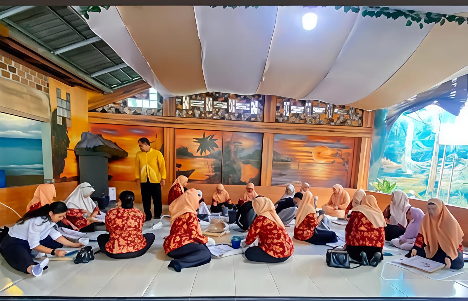 KEGIATAN DWP KOTA TEBING TINGGI : Goresan Canting Melestarikan Warisan Budaya Lewat Edukasi Batik - IMG 20260604 WA0039