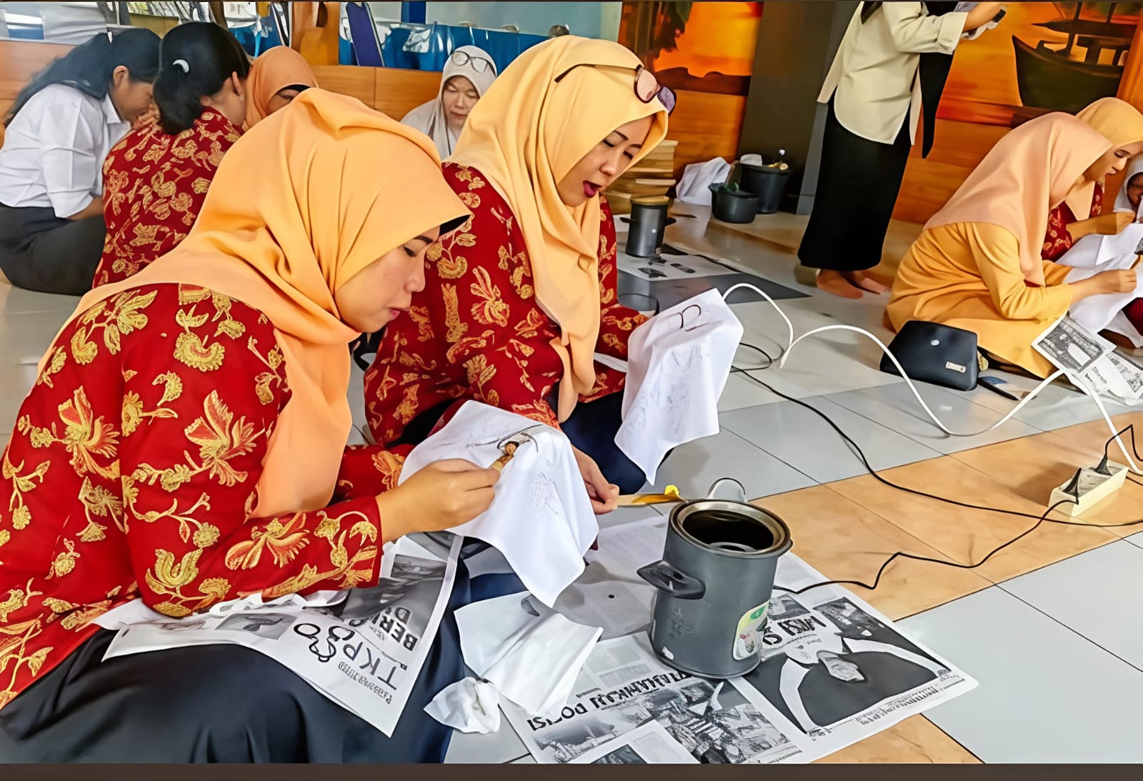 KEGIATAN DWP KOTA TEBING TINGGI : Goresan Canting Melestarikan Warisan Budaya Lewat Edukasi Batik - IMG 20260604 WA0040