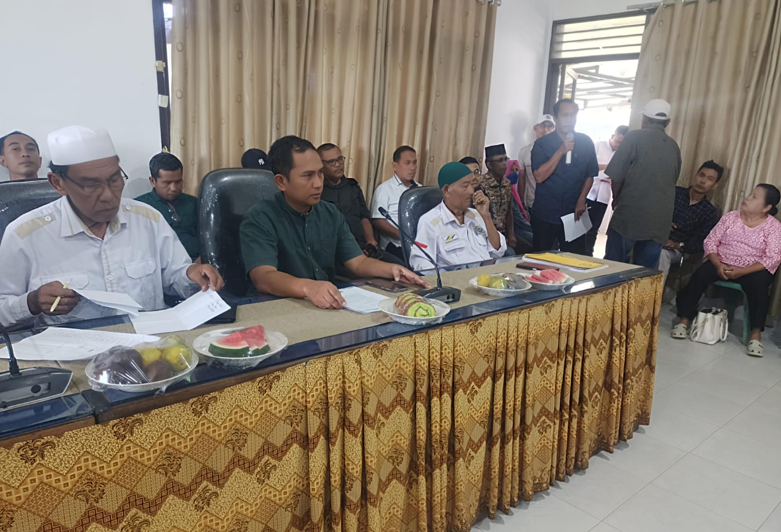 PENGURUS P3RI CABANG PTPN IV REGIONAL I MEDAN ROADSHOW KE KEBUN - KEBUN 6 Pengurus P3RI Cabang PTPN IV Palmco melakukan sosialisasi pembayaran catu beras di kebun Batang Toru