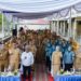 Bupati Asri Ludin Tambunan melaporkan capaian 70 akseptor MOW pada Kick Off Pelayanan KB Serentak di Deli Serdang
