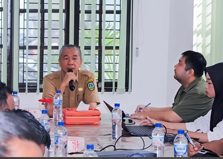 Sekdako Tebing Tinggi Erwin Suheri Damanik Pimpin Rapat TKD
