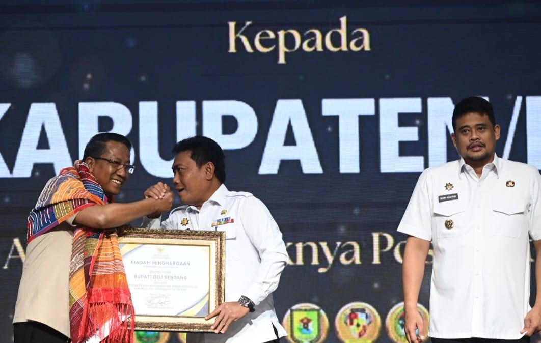 Lagi, Pemkab Deli Serdang Raih Penghargaan, Kali Ini Dari Kemenkum RI Terkait Posbankum Desa/Kelurahan - IMG 20260611 WA0026 1