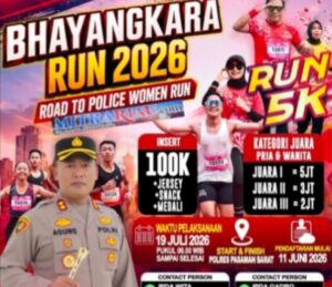 SAMBUT HARI BHAYANGKARA KE-80, Kapolres Pasaman Barat AKBP Agung Tribawanto Gelar Bhayangkara Run 2026, Perkuat Kedekatan Polri Dan Masyarakat - IMG 20260613 082026