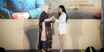 Ketua TP PKK Deli Serdang Ny. dr. Hj. Jelita Asri Ludin Tambunan Raih Penghargaan Best Figure 2026 Inovasi Pemberdayaan Ekonomi Masyarakat