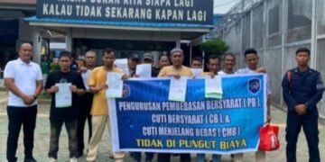 11 TAHANAN LAPAS KELAS IIA KOTA BINJAI BEBAS BERSYARAT 