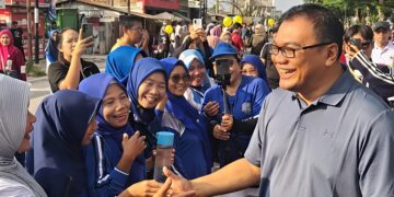 PEMKAB DELI SERDANG GELAR CAR FREE DAY DISEPUTARAN LAPANGAN TENGKU RAJA MUDA LUBUK PAKAM