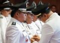 76 Kepala Desa Terpilih Hasil Pilkades Serentak Tahun 2026 Dilantik Bupati Deli Serdang dr. H. Asri Ludin Tambunan 