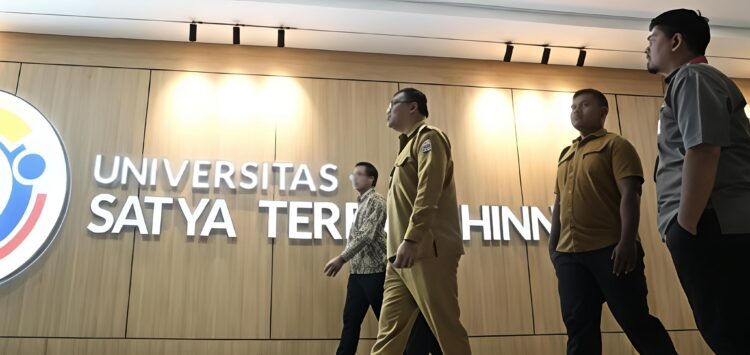 Bupati Deli Serdang dr. H. Asri Ludin Tambunan Dampingi Mendiktisaintek Brian Yuliarto Resmikan Universitas ST Bhinneka