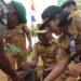 Karya Bhakti Skala Besar TNI Tahun 2026, Wabup Lom Lom Suwondo Dan Dandim 0204/DS Letkol Arh Agung Pujiantoro, Tanam Pohon Di Desa Sarilaba