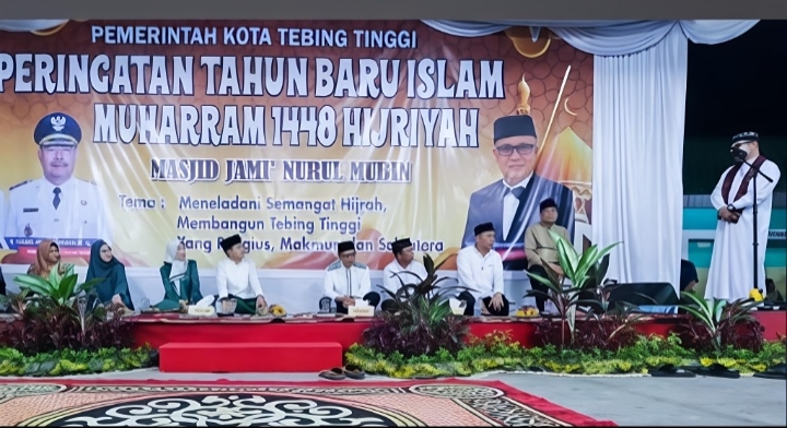 PERINGATAN TAHUN BARU ISLAM 1448 H DI KOTA TEBING TINGGI - IMG 20260630 214304