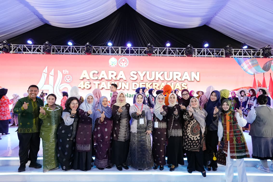 Ketua Umum Dekranas Pusat Selvi Ananda Gibran : Selama 46 Tahun Dekranas Telah Menjadi Wadah Pembinaan Bagi Perajin Di Seluruh Indonesia - IMG 20260711 WA0025