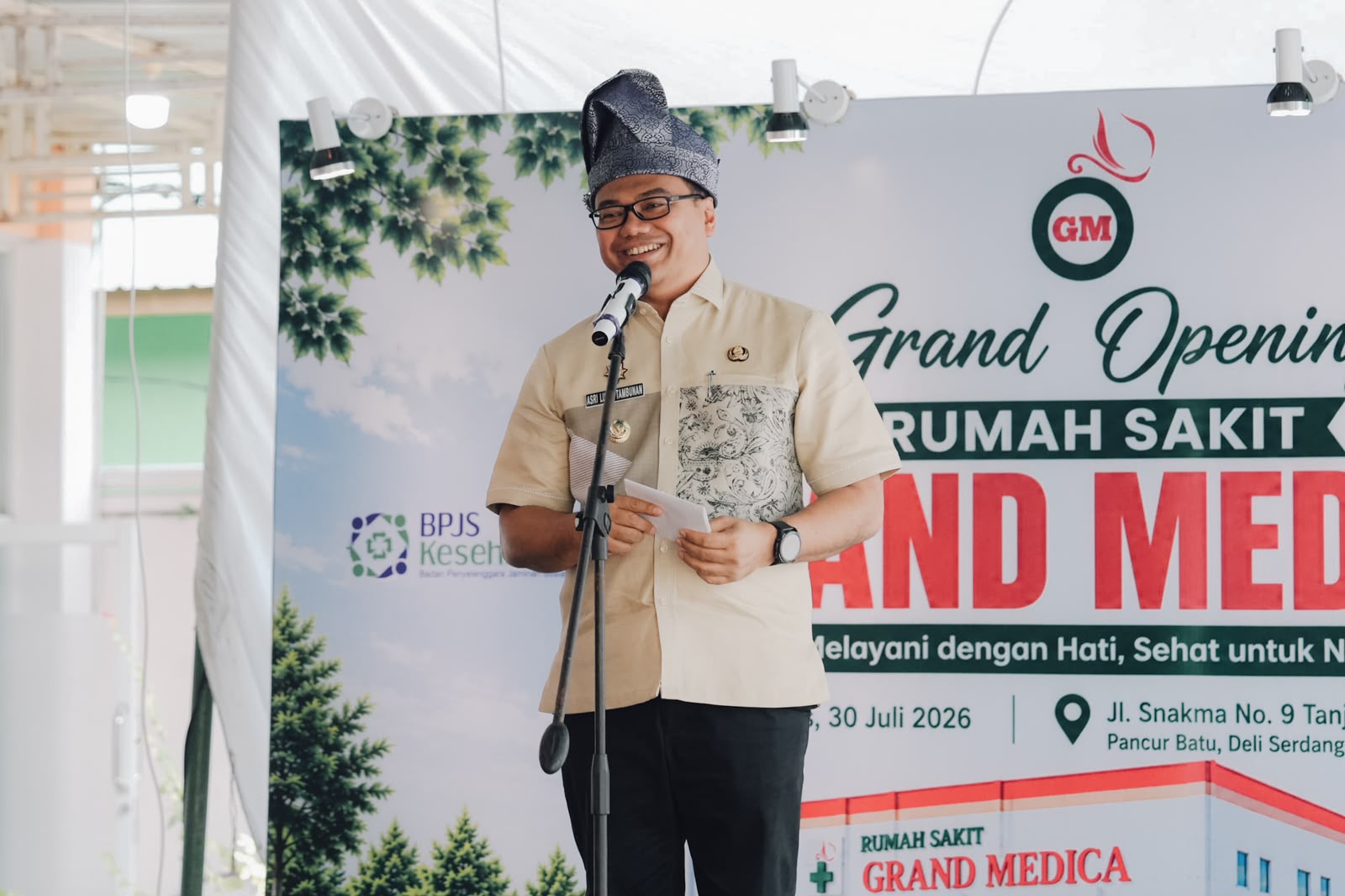 Kehadiran Rumah Sakit Grand Medica Diharapkan Perkuat Akses Layanan Kesehatan Masyarakat Pancurbatu  - IMG 20260730 WA0078