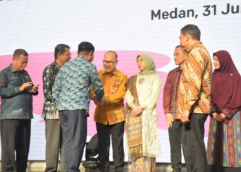 Triyoga Laksito Dikukuhkan Sebagai Kepala OJK Provinsi Sumatera Utara