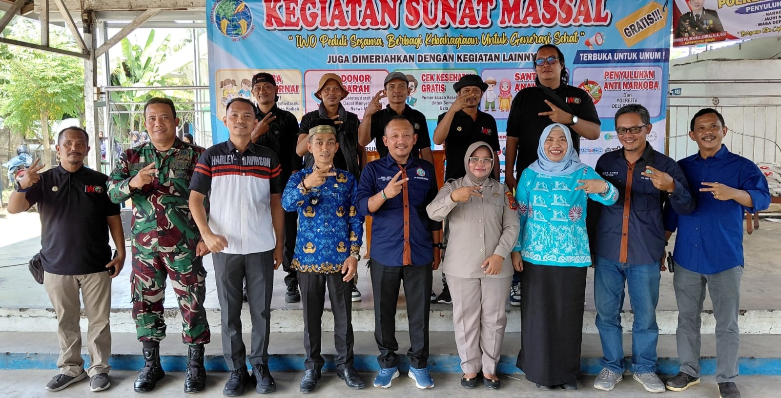 Ikatan Wartawan Online (IWO) Deli Serdang Adakan Kegiatan Bakti Sosial Donor Darah Hingga Khitanan Massal Gratis - IMG 20260702 204731