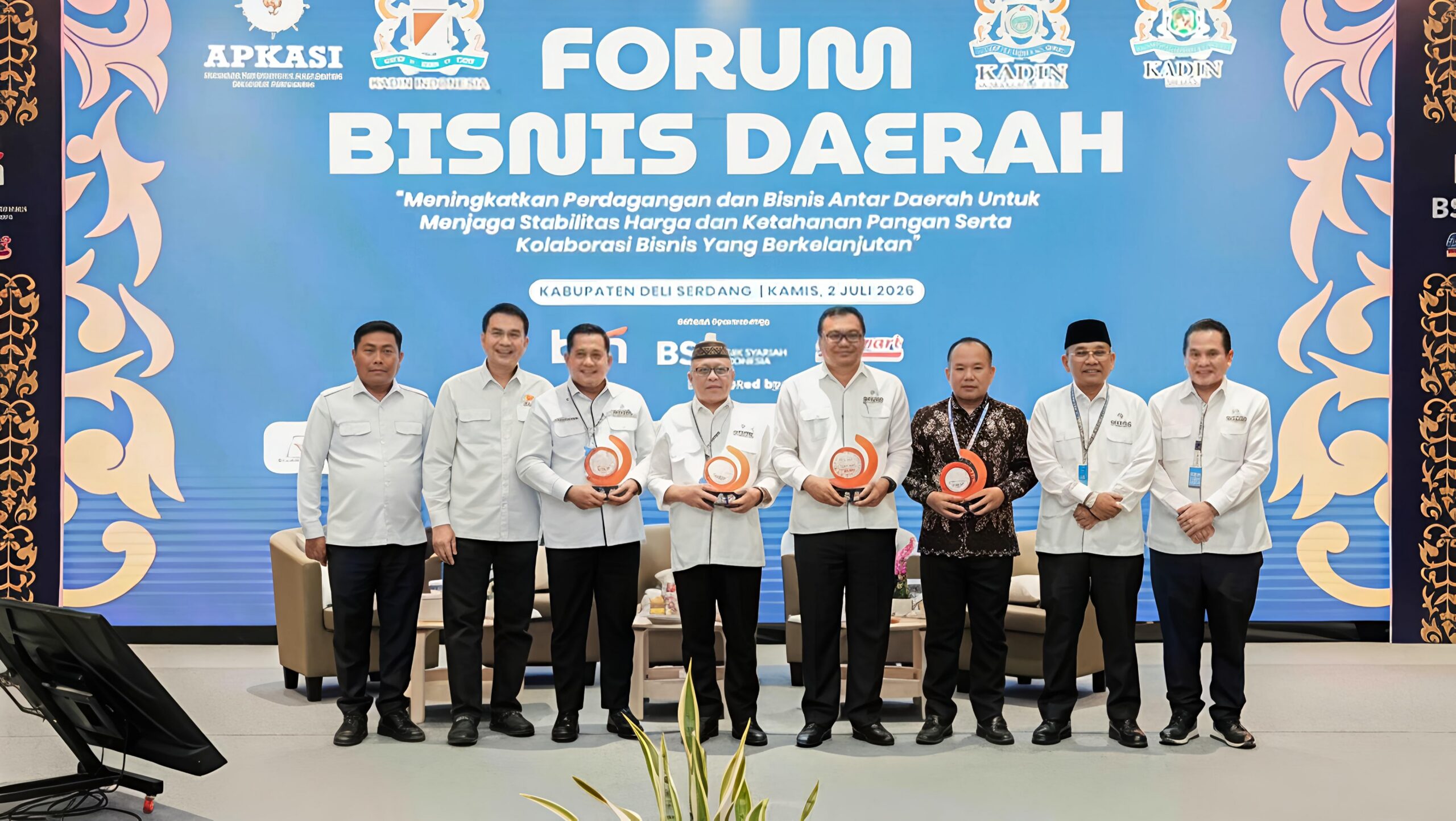 FORUM BISNIS DAERAH APKASI, BUPATI DELI SERDANG ASRI LUDIN TAWARKAN HILIRISASI UBI KAYU 6 FORUM BISNIS DAERAH APKASI, BUPATI DELI SERDANG ASRI LUDIN TAWARKAN HILIRISASI UBI KAYU - IMG 20260703 092226 scaled