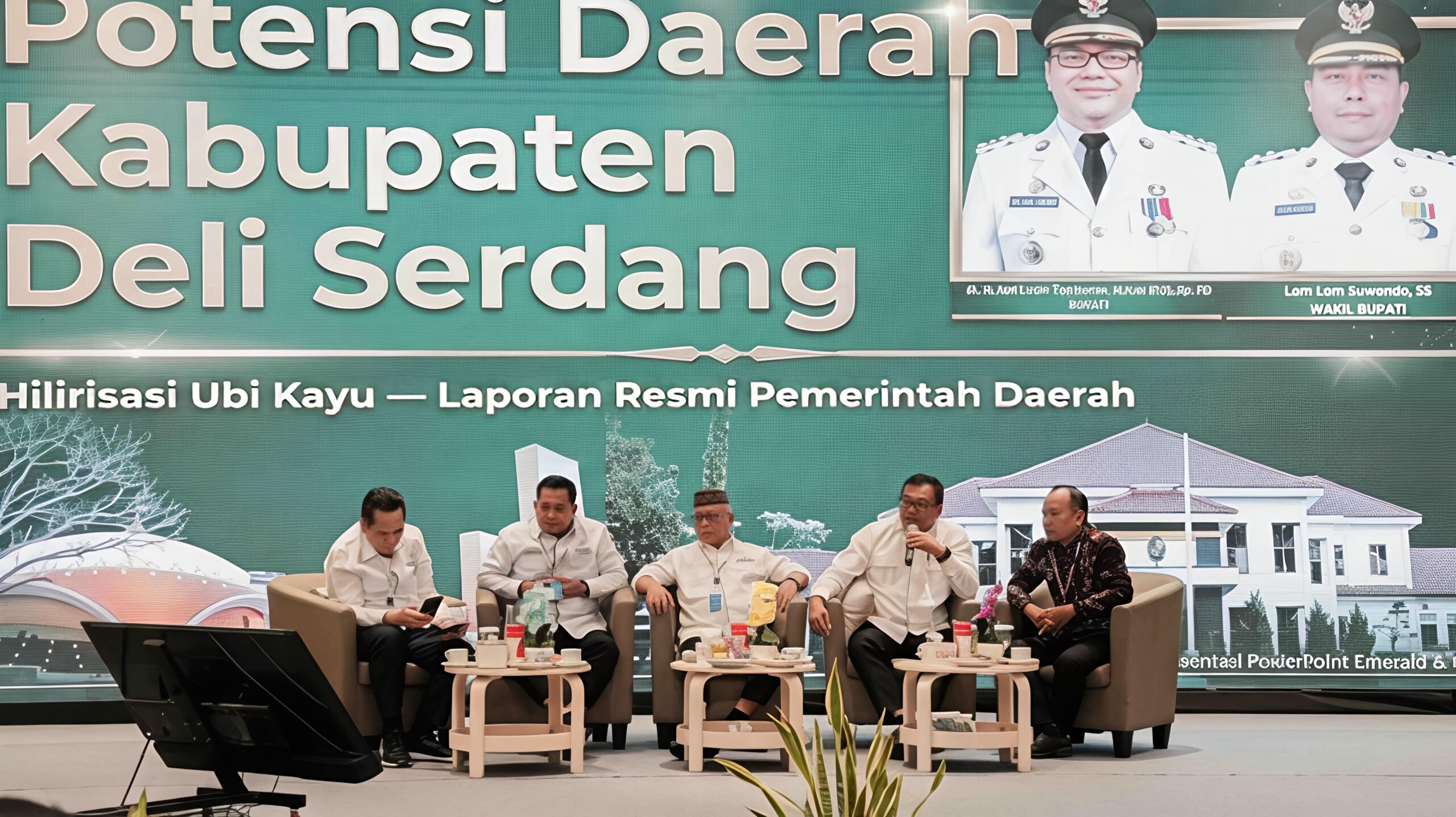 FORUM BISNIS DAERAH APKASI, BUPATI DELI SERDANG ASRI LUDIN TAWARKAN HILIRISASI UBI KAYU 7 FORUM BISNIS DAERAH APKASI, BUPATI DELI SERDANG ASRI LUDIN TAWARKAN HILIRISASI UBI KAYU - IMG 20260703 092546 scaled