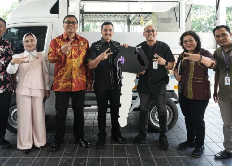 Pemkab Deli Serdang Terima Bantuan CSR Dari Bank Mega Syariah, Berupa Satu Mobil Operasional PANGLIMA DELI
